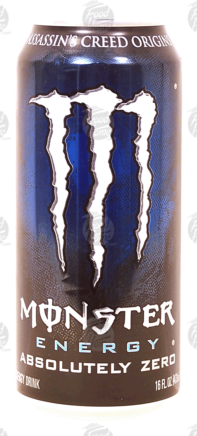 Monster Absolutely Zero energy drink Full-Size Picture